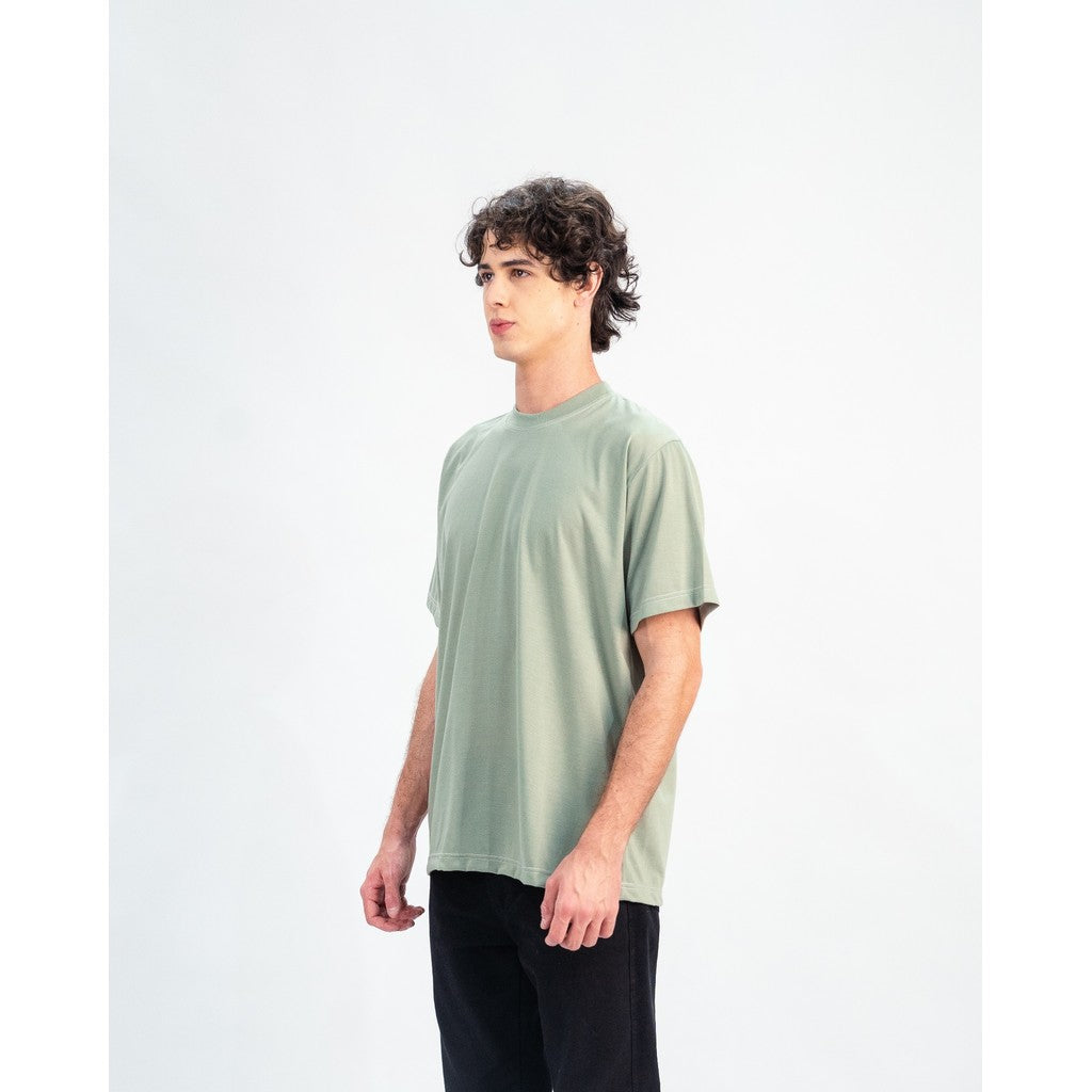 Erigo T-Shirt Contrast Stitch Vaiasu Sage - Kaos Unisex