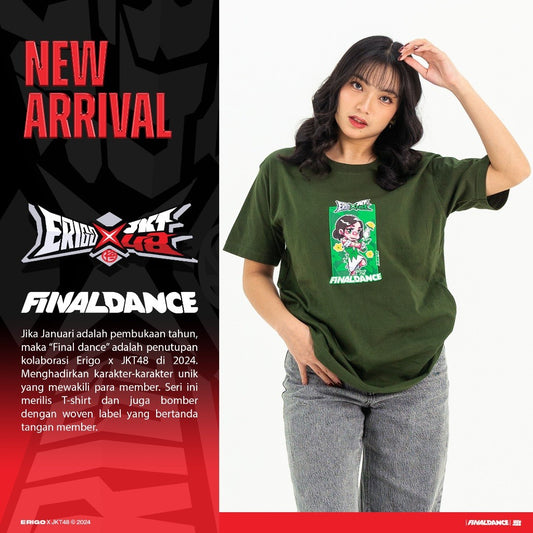 Erigo T-shirt Oversize | JKT48 Gracia Final Dance Army Unisex