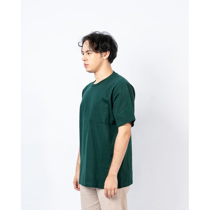 Erigo T-Shirt Oversize Pocket Chet Green