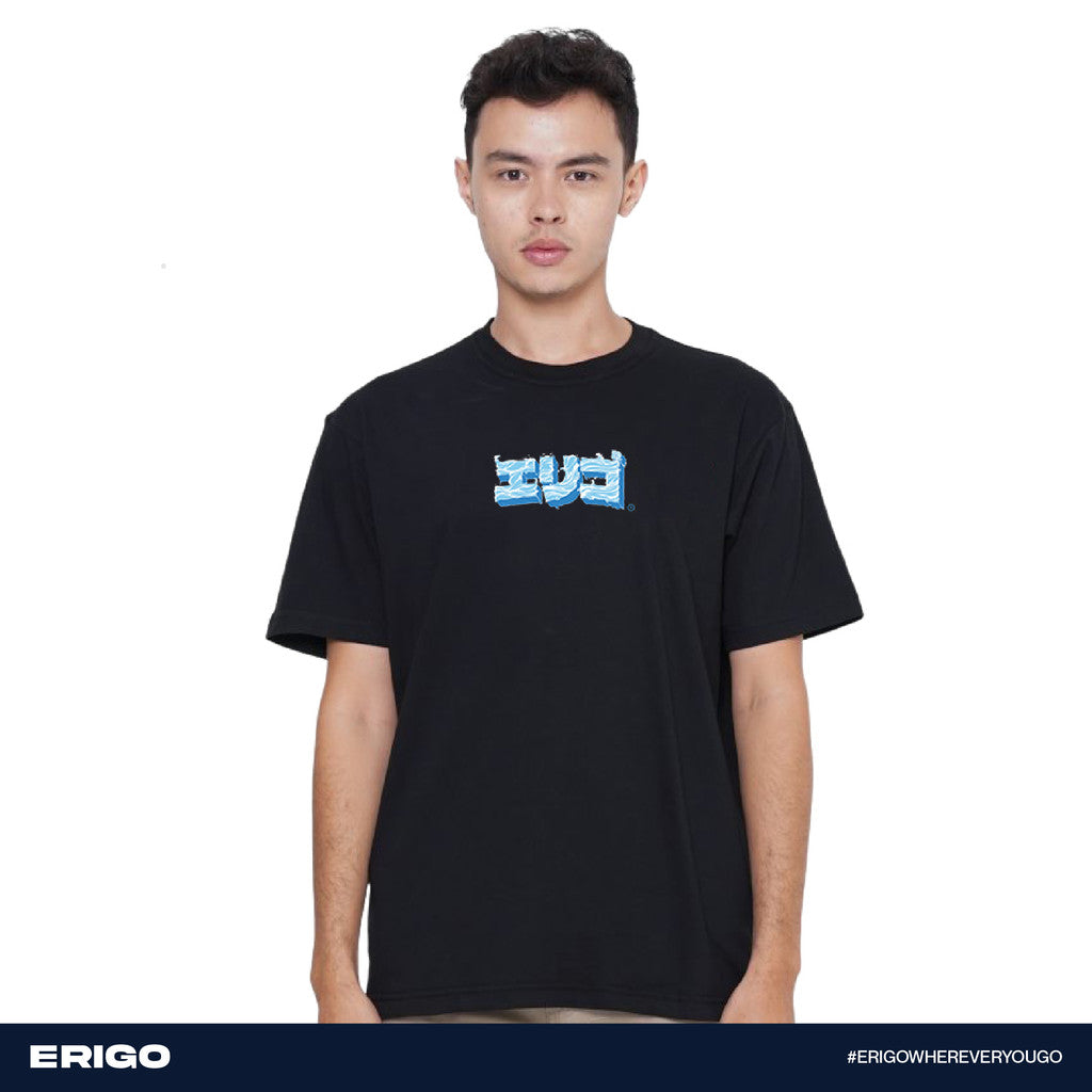 Erigo T-Shirt Graphic Ariel Black Unisex