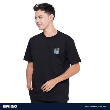 Erigo T-Shirt Graphic Somerset Black Unisex