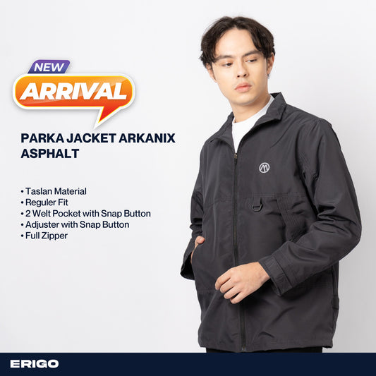 Erigo Parka Jacket Arkanix Asphalt Unisex