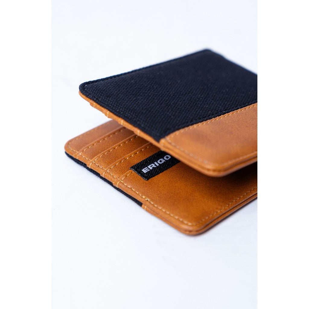 Erigo Wallet Chester Black Tan Unisex