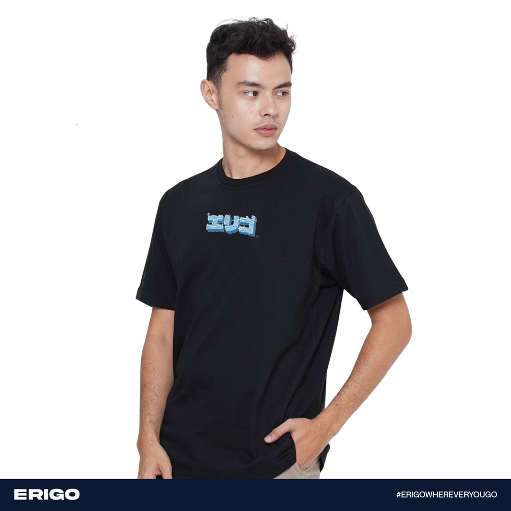 Erigo T-Shirt Graphic Ariel Black Unisex