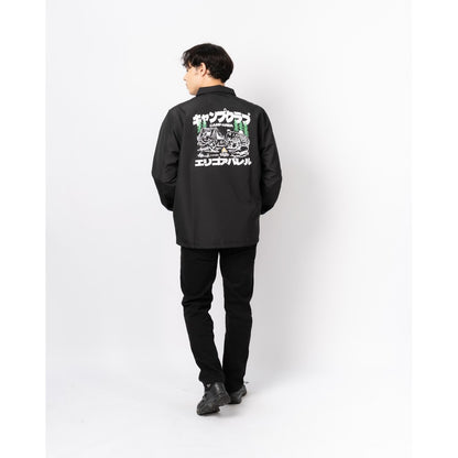 Erigo Coach Jacket Fuzzy Black Unisex