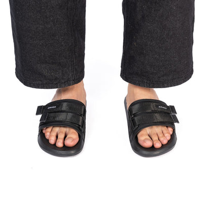 Erigo Slider Strap Sandals Sonic Black