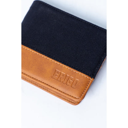 Erigo Wallet Chester Black Tan Unisex