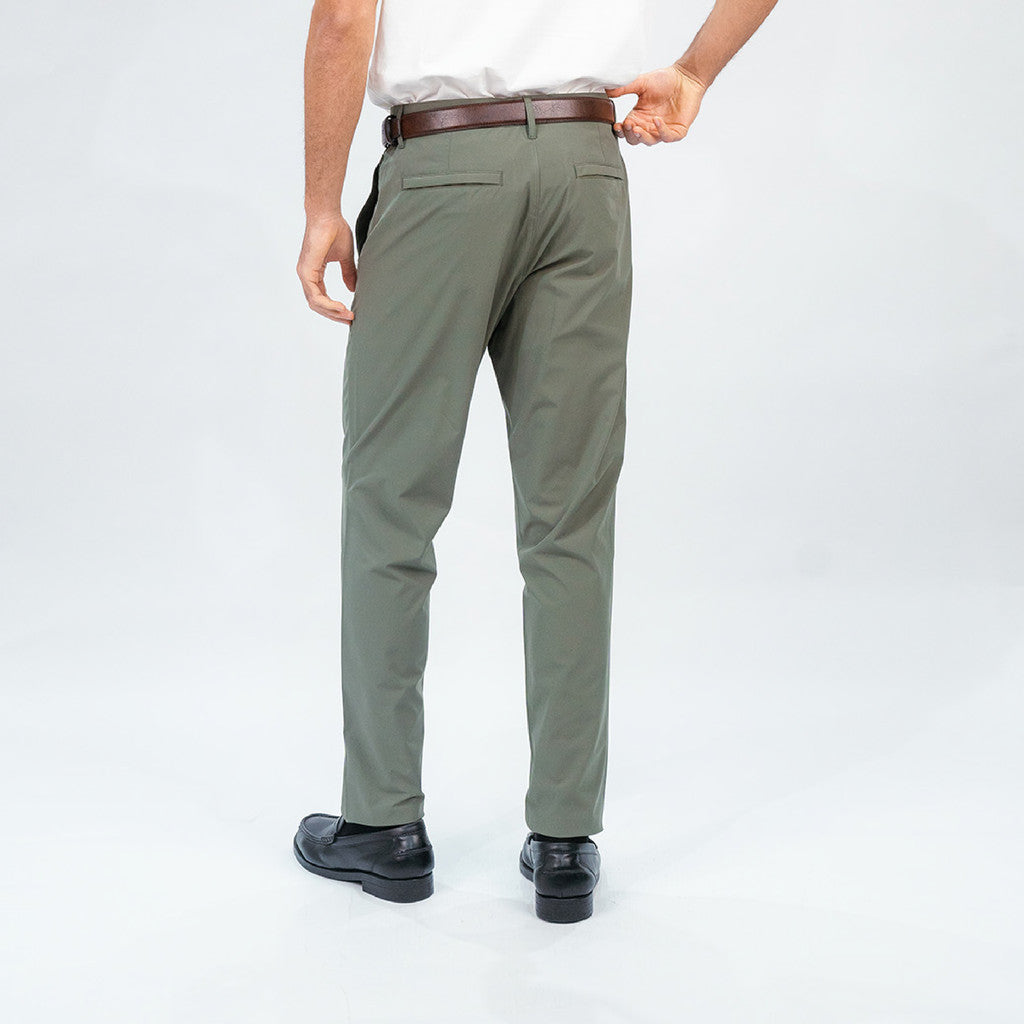 Erigo Relax Chino Pants Erven Olive - Celana Panjang Relax Unisex