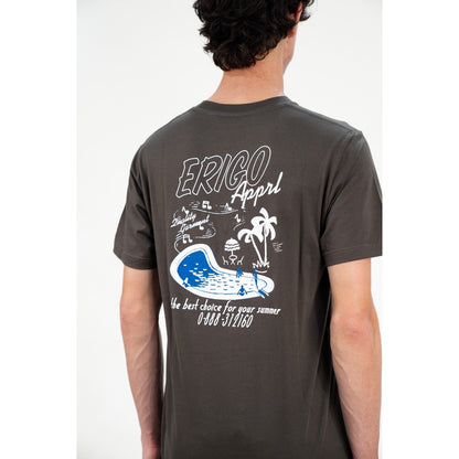 Erigo T-Shirt Wikey Grey - Kaos Unisex