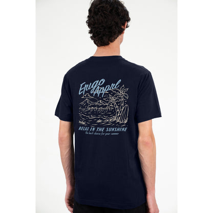 Erigo T-Shirt Seanna Navy - Kaos Unisex