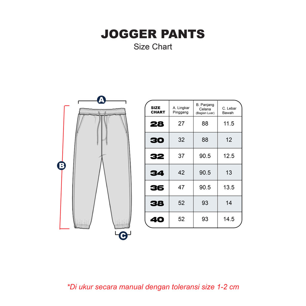 Erigo Jogger Pants Super Stretch George Army - Celana Panjang Jogger Unisex