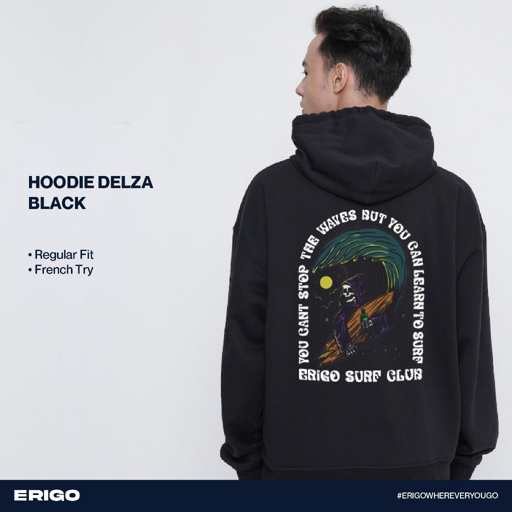 Erigo Hoodie Graphic Delza Black