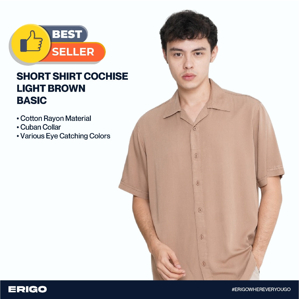 Erigo Short Shirt Cochise Light Brown Unisex