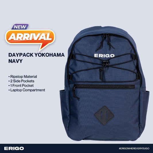 Erigo Daypack Yokohama Navy Unisex