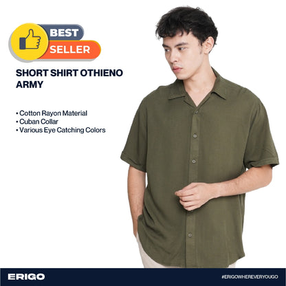 Erigo Short Shirt Othieno Army Unisex