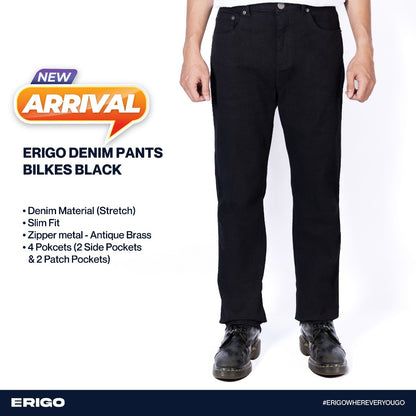 Erigo Denim Pants Bilkes Black