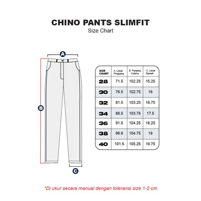 Erigo Chino Pants Mika Grey Unisex