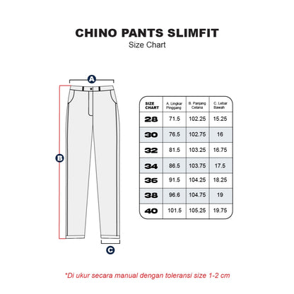 Erigo Chino Pants Sirius Black Unisex