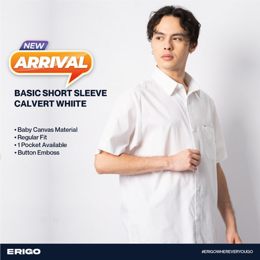 Erigo Basic Short Sleeve Calvert White Unisex