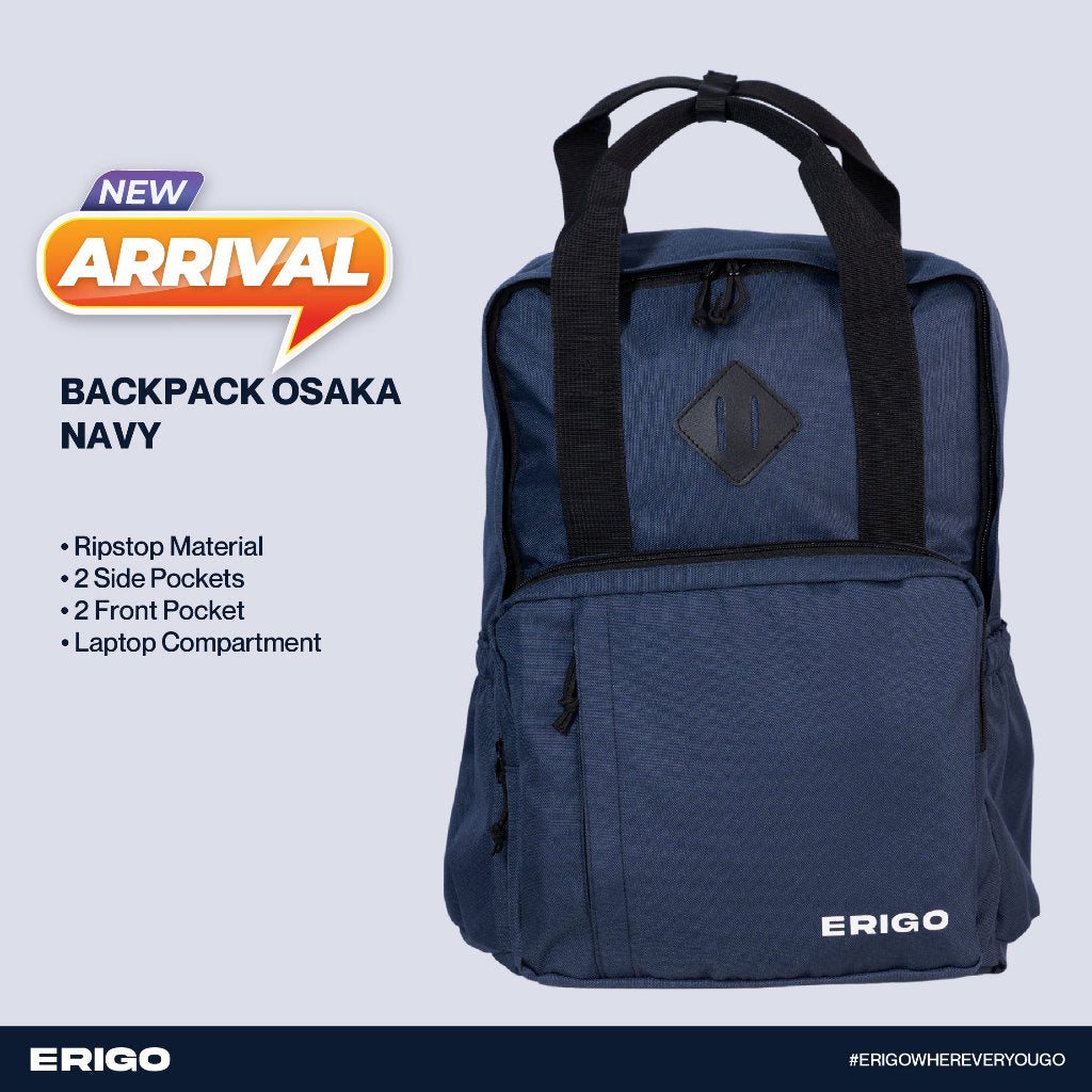 Erigo Backpack Osaka Navy Unisex