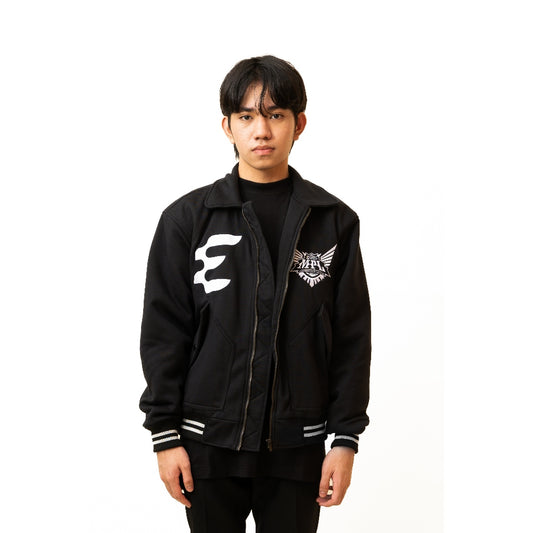 Erigo X MPL Varsity Jacket Unstoppable Black