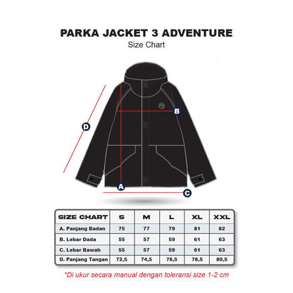 Erigo Parka Jacket Adara Olive Unisex