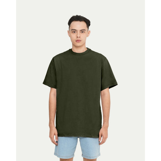 Erigo T-Shirt Basic Regular Olive Unisex