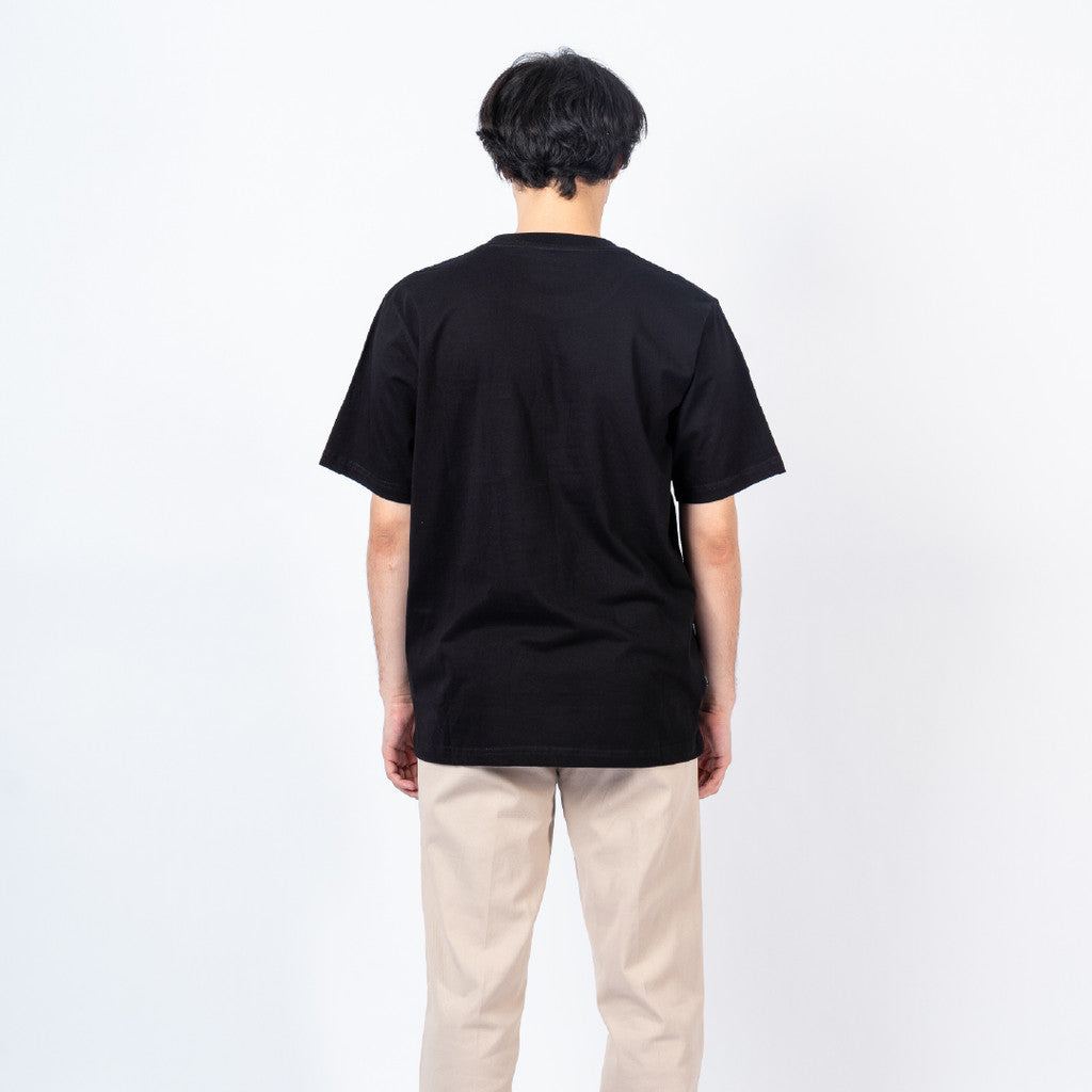 Erigo T-Shirt Oversize Pocket Kale Black - Kaos Oversize Unisex