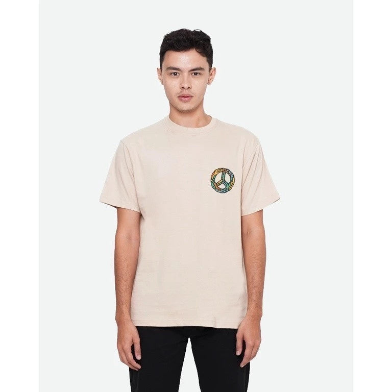 Erigo Paket Hemat T-Shirt Peace Hippie Khaki + Summer Peace Navy Unisex