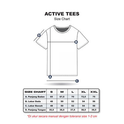 Erigo Active Tees Vesca Grey - Kaos Jersey Unisex