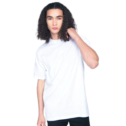 Erigo Bundling Paket Hemat T-Shirt Oversize Delvin White + T-Shirt Uyama Black Unisex