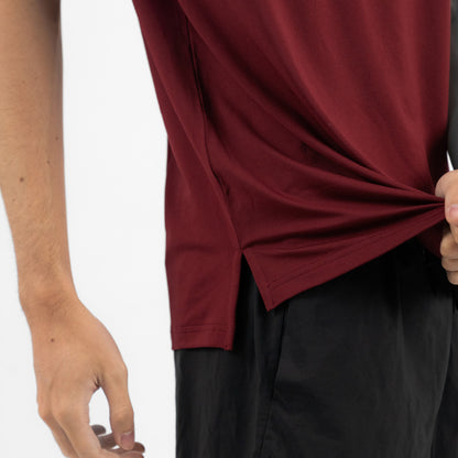Erigo Active Tees Velly Maroon - Kaos Jersey Unisex