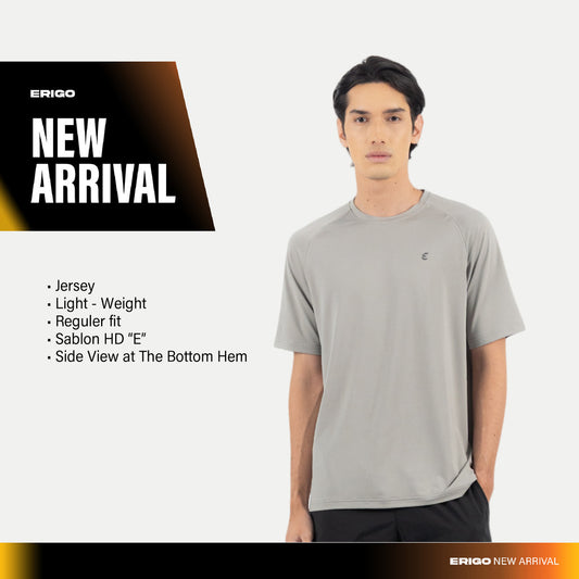 Erigo Active Tees Vesca Grey - Kaos Jersey Unisex