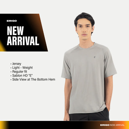 Erigo Active Tees Vesca Grey - Kaos Jersey Unisex