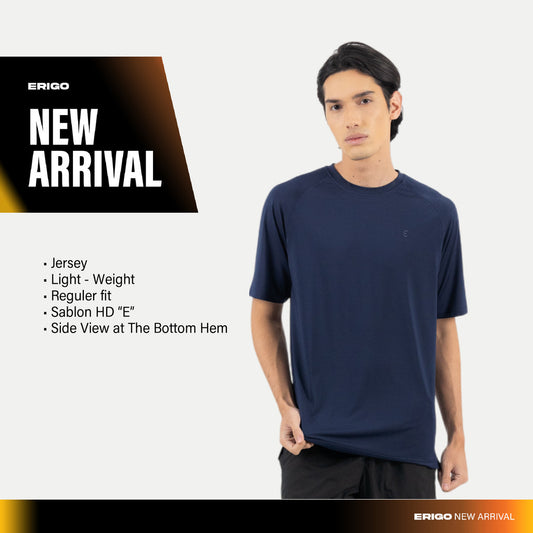 Erigo Active Tees Valyz Blue - Kaos Jersey Unisex