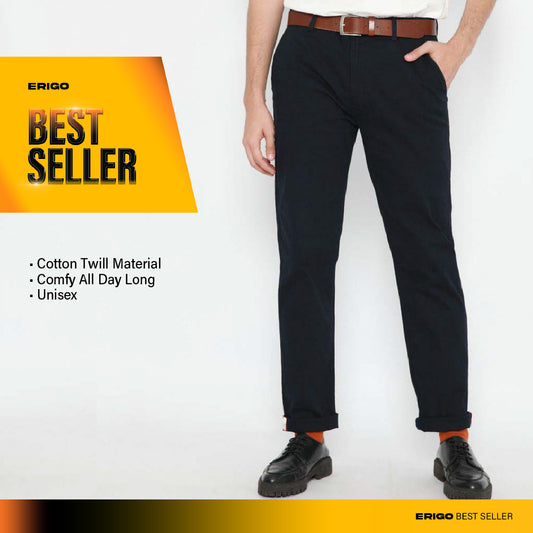 Erigo Chino Pants Alexa Navy Unisex