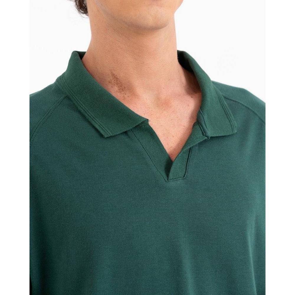 Erigo Movease Polo Long Sleeve Bulke Emerald Unisex