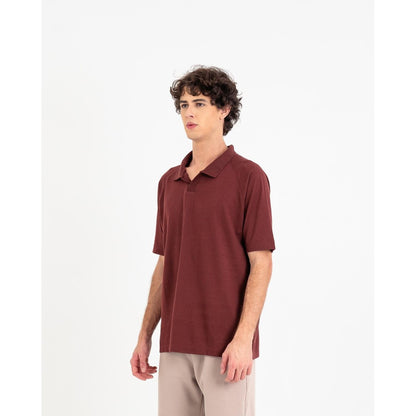 Erigo Movease Polo Short Sleeve Cleve Maroon Unisex