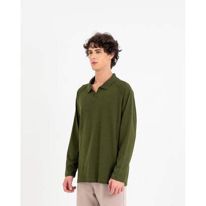 Erigo Movease Polo Long Sleeve Bakley Olive Unisex