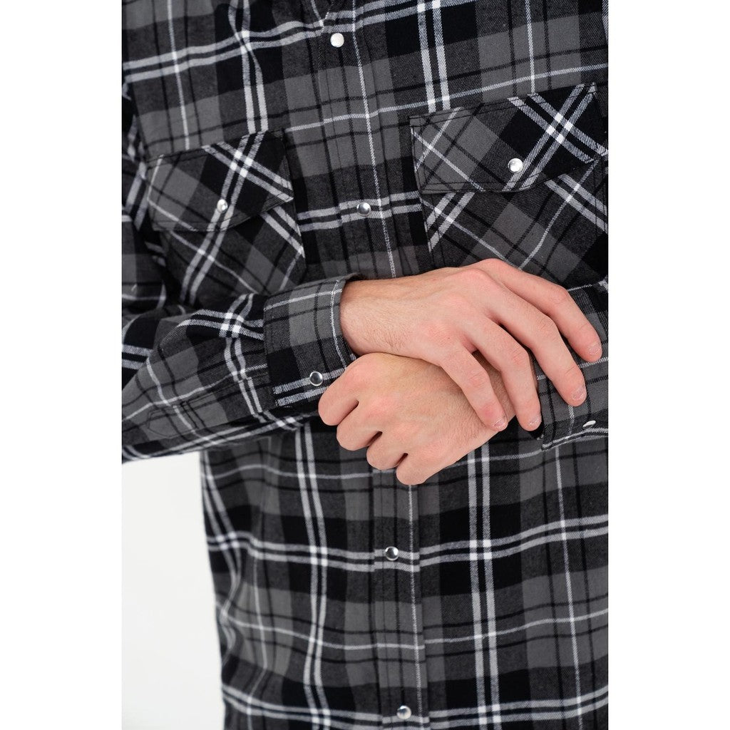 Erigo Flannel Shirt Nelson Grey Unisex