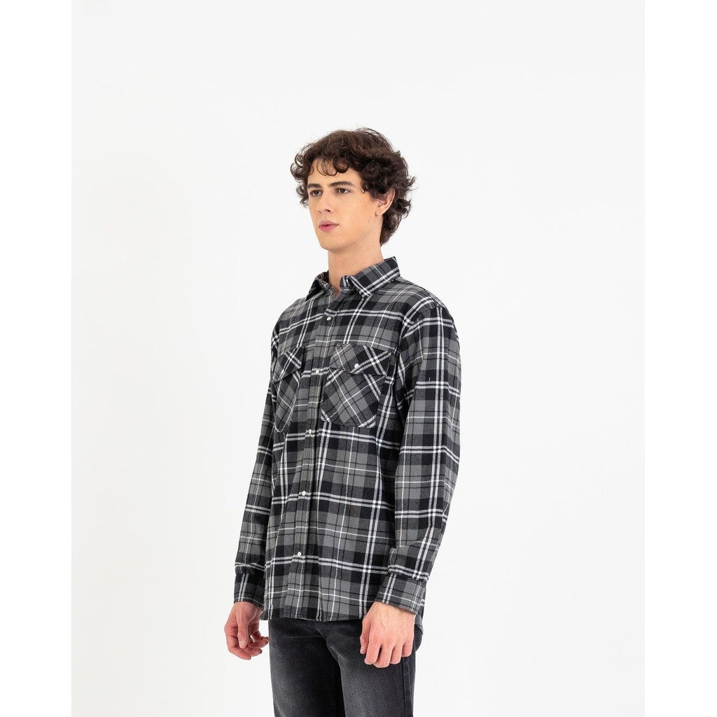 Erigo Flannel Shirt Nelson Grey Unisex