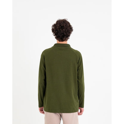 Erigo Movease Polo Long Sleeve Bakley Olive Unisex