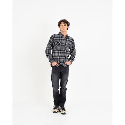 Erigo Flannel Shirt Nelson Grey Unisex