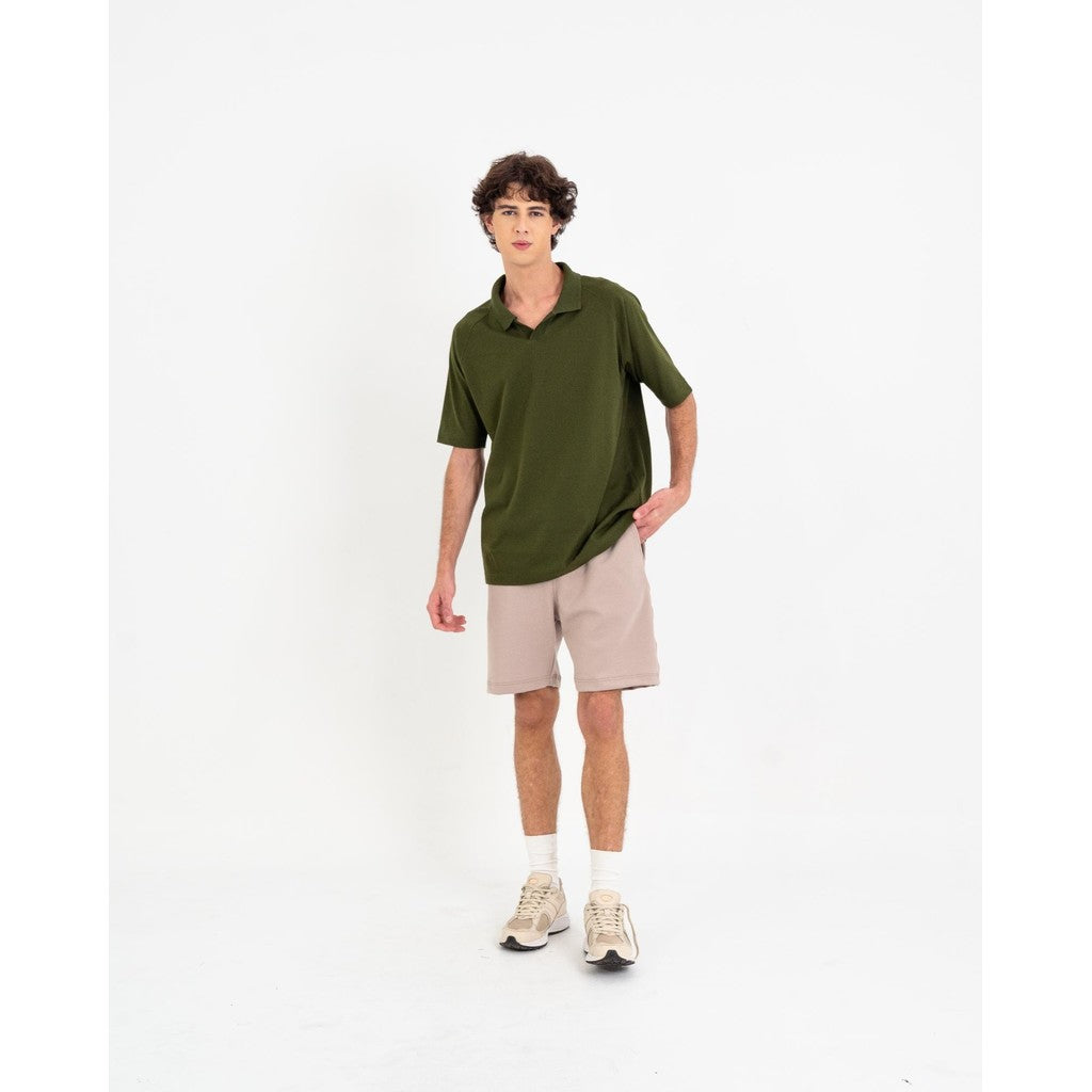 Erigo Movease Polo Short Sleeve Crsthop Olive Unisex