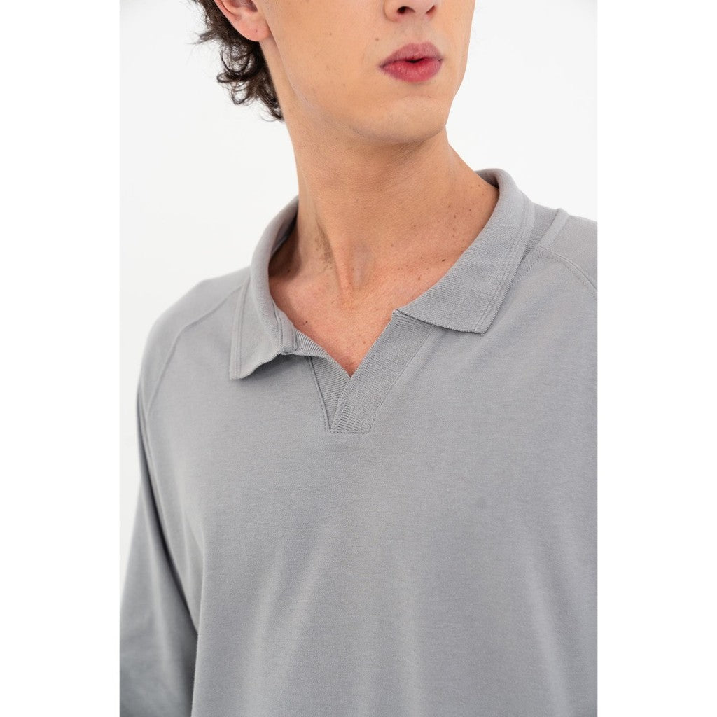 Erigo Movease Polo Long Sleeve Barns Grey Unisex