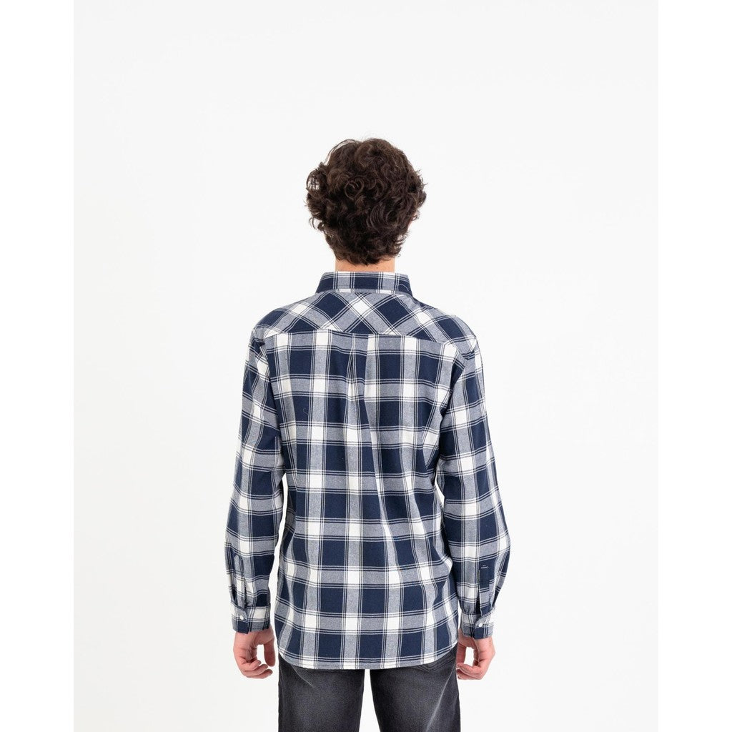 Erigo Flannel Shirt Nealon Navy Unisex