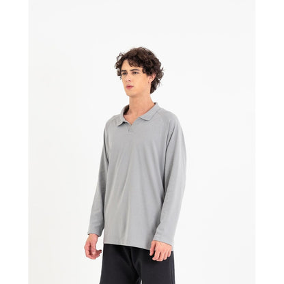 Erigo Movease Polo Long Sleeve Barns Grey Unisex