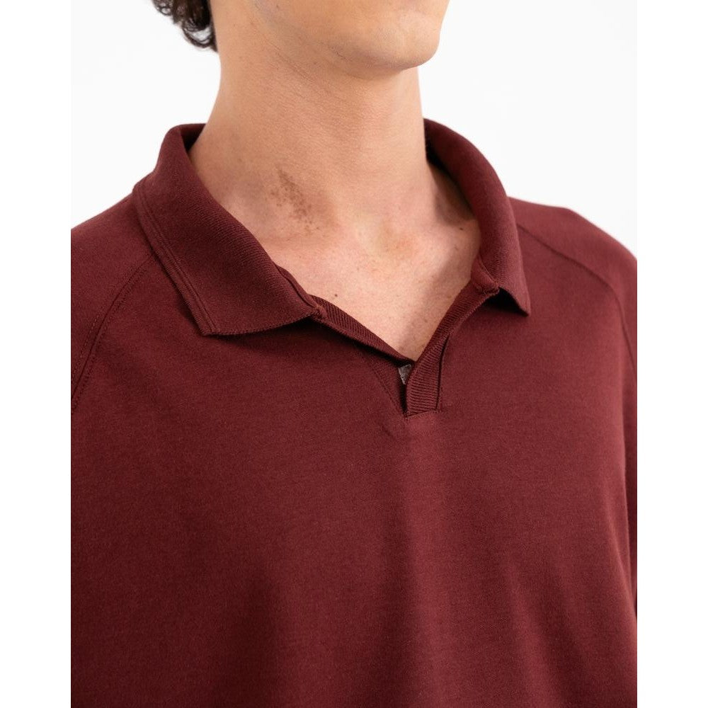 Erigo Movease Polo Short Sleeve Cleve Maroon Unisex