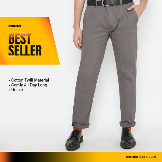 Erigo Chino Pants Mika Grey Unisex