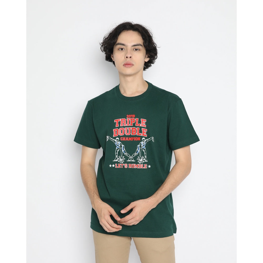 Erigo T-Shirt Let'S Rumble Green